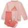 adidas Infant Badge of Sport Jogger Set - Glow Pink/Semi Turbo (HF1959)