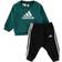 adidas Infant Badge of Sport Jogger Set - Legacy Teal/White (HF1960)