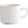 Churchill Plain Whiteware Stacking Maple Tasse à thé 19.9cl 24pcs