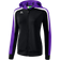 Erima Liga 2.0 Training Jacket with Hood Women - Black/Violet/White