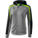 Erima Liga 2.0 Training Jacket with Hood Women - Grey Marl/Black/Green Gecko