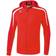 Erima Liga 2.0 Training Jacket with Hood Kids - Red/Dark Red/White