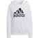 Adidas Women's Essentials Relaxed Logo Hoodie - White/Black