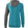 Erima Sudadera con capucha para mujer 5-C - Bleu