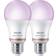 Philips LAMPADINA LED Smart 2x color