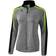 Erima Liga 2.0 Presentation Jacket Women - Grey Marl/Black/Green Gecko