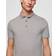 HUGO BOSS Stretch Cotton Slim Fit with Logo Patch Polo Shirt - Light Grey