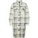 Vero Moda Chrissie Long Checkered Shirt - Beige/Birch