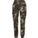 Urban Classics High Waist Camo Cargo Pants - Camo Green