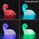 InnovaGoods Lightosaurus LED Dinosaur Lamp Lucina notturna