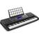 Max KB12P Clavier électronique 61 touches pour musicien confirmé connexion MIDI, fonction d'enregistrement, 2 haut-parleurs
