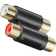 Goobay 2xRCA-2xRCA F-F Adapter