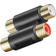 Goobay 2xRCA-2xRCA F-F Adapter