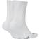 NIKE Court Multiplier Cushioned Tennis Crew Socks 2-pack - White/White