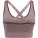 Hummel Clea Seamless Sports Top - Fudge/Woodrose Melange