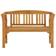 vidaXL 316497 Garden Bench 114 cm Solid Acacia Wood Garden Bench