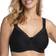 Miss Mary Cotton Comfort Bra - Black