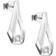 Efva Attling Folded Mini Earrings - Silver