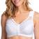 Miss Mary Cotton Ease Front-Closure Bra - White