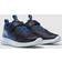 Reebok Kid's Rush Runner 4 - Core Black/Court Blue/Silver Metallic