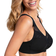 Miss Mary Cotton Ease Front-Closure Bra - Black