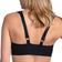 Miss Mary Cotton Ease Front-Closure Bra - Black