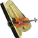 Dimavery Children's Violin 3/4 with Bow and Bag