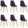 vidaXL Chaises À Manger 6 Gris Plastique Chaise de Cuisine 83cm 6pcs