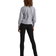 Pieces Pccava Ls High Neck Knit - Bc Light Grey Melange