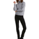 Pieces Pccava Ls High Neck Knit - Bc Light Grey Melange