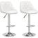 vidaXL Tabourets Lot De 2 Rouge Similicuir Tabouret de bar 103cm 2pcs