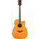 Yamaha FGC-TA Black Chitarra Semiacustica Dreadnought