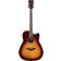 Yamaha FGC-TA Black Chitarra Semiacustica Dreadnought