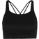 Nike Swoosh Luxe Medium-Support Padded Sports Bra - Black/Dark Smoke Grey