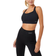 LA Gear Medium Support Sports Bra - Black