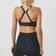 LA Gear Medium Support Sports Bra - Black