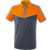 Erima Squad Polo Shirt Men - New Orange/Slate Grey/Monument Grey