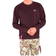 Alpha Industries Basic Small Logo Sweatshirts - Deep Maroon