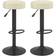 vidaXL Tabourets 2 pcs Gris Velours Tabouret de bar 83cm 2pcs