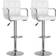 vidaXL Tabourets Lot De 2 Similicuir Tabouret de bar 111cm 2pcs