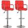 vidaXL Tabourets Lot De 2 Similicuir Tabouret de bar 111cm 2pcs