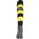 Uhlsport Team Pro Stripe Socks Kids - Black/Lime Yellow