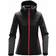 Stormtech Women's Orbiter Softshell Hoody - Black/Bright Red