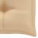 vidaXL - Chair Cushions Beige (110x50)