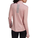 Adidas Own The Run 1/2 Zip Long Sleeve T-shirt Women - Wonder Mauve