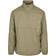 Urban Classics Stand Up Collar Pull Over Jacket - Khaki