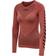 Hummel First Seamless Jersey L/S Women - Marsala