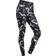 Endurance Summer Print Waist Tights Women - Black