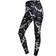 Endurance Summer Print Waist Tights Women - Black