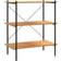 vidaXL 3-Tier Scaffale per libri 92cm